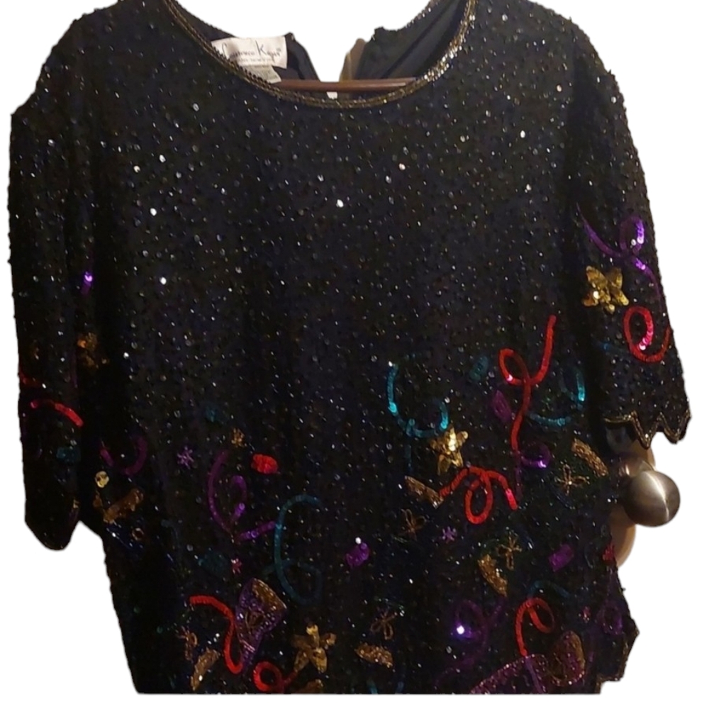 Laurence Kazar Vintage Top